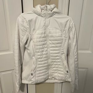Lululemon size 6 white jacket